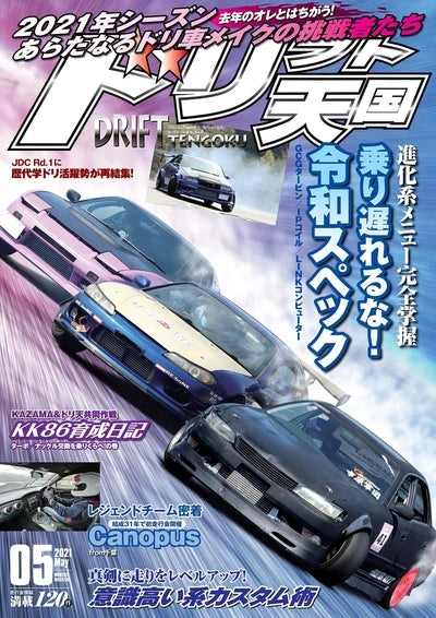 Coleção JDM Drift – Posters Japoneses Estilo Revista