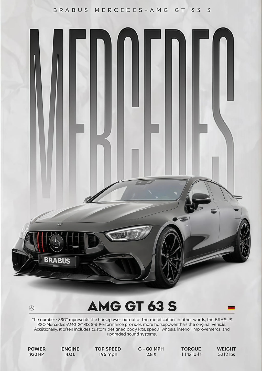 Poster Supercarros Modernos – Arte Automotiva