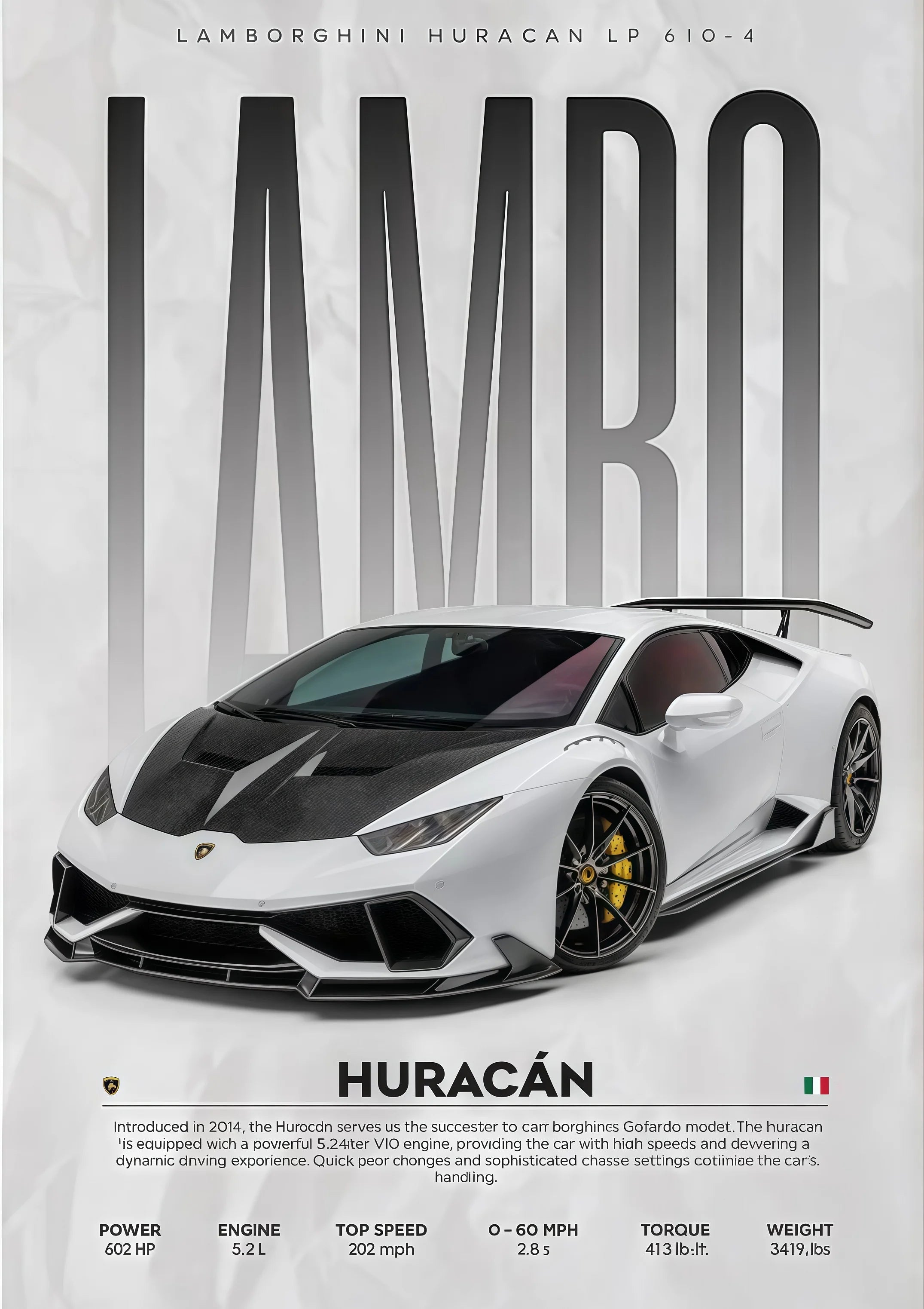 Poster Supercarros Modernos – Arte Automotiva