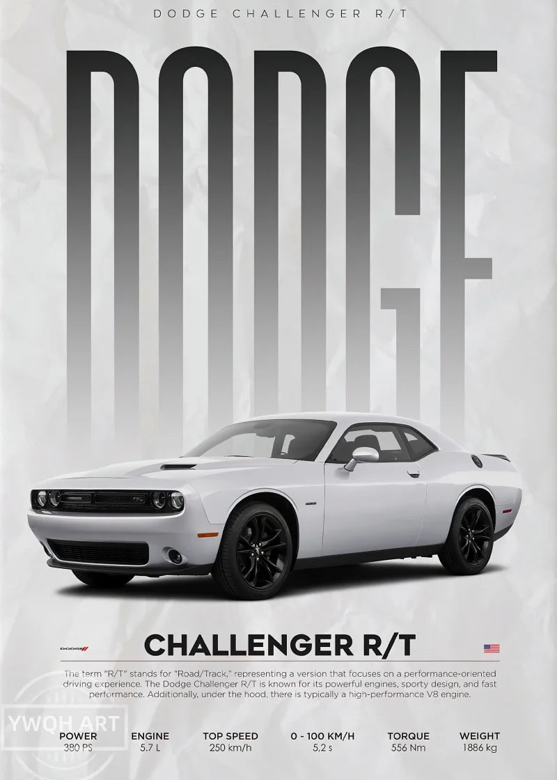 Poster Carros Icônicos – Arte Automotiva