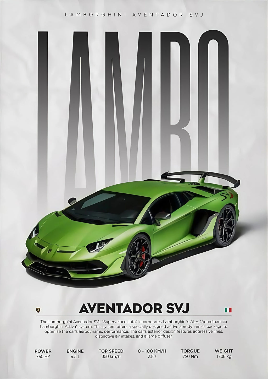 Poster Supercarros Modernos – Arte Automotiva