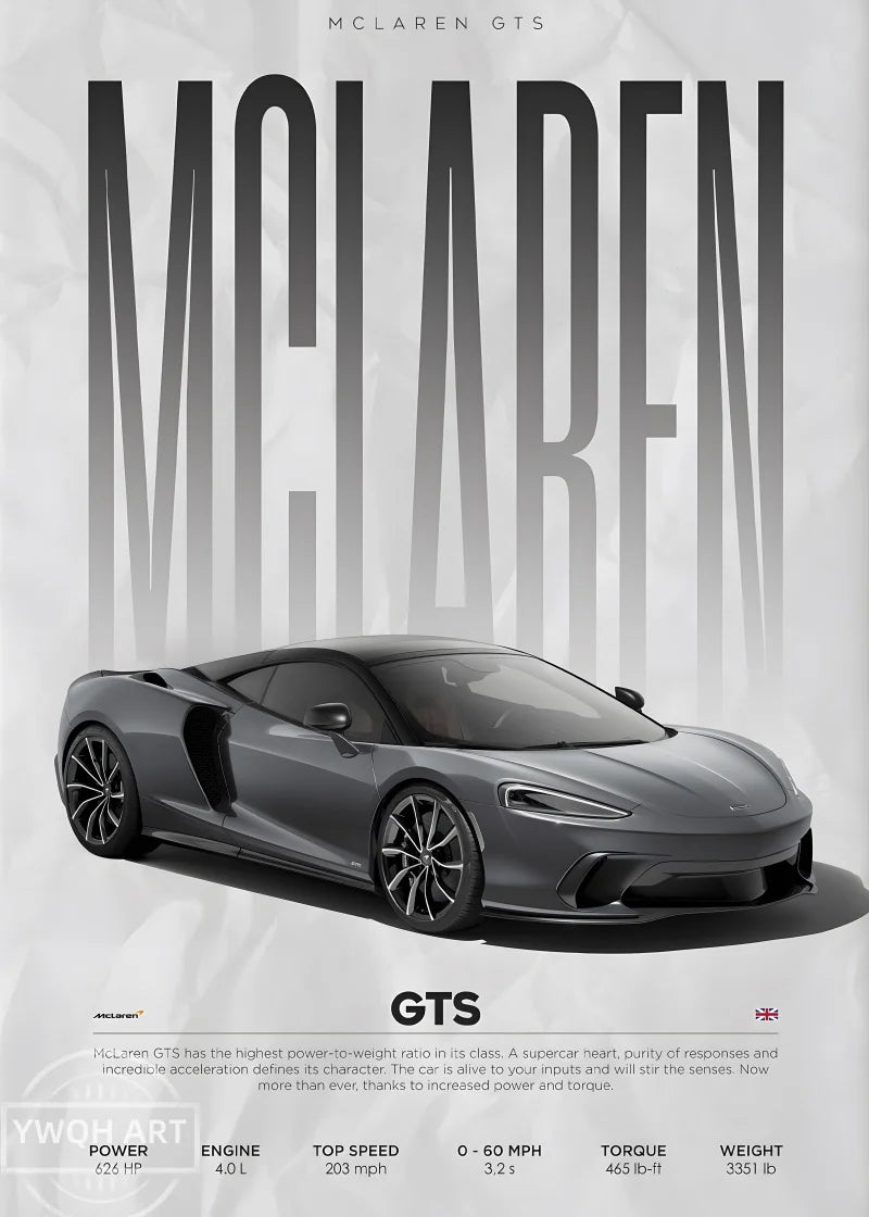 Poster Carros Icônicos – Arte Automotiva