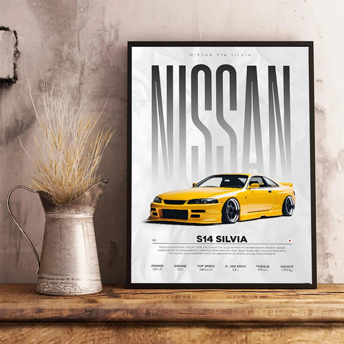 Poster Carros Icônicos – Arte Automotiva