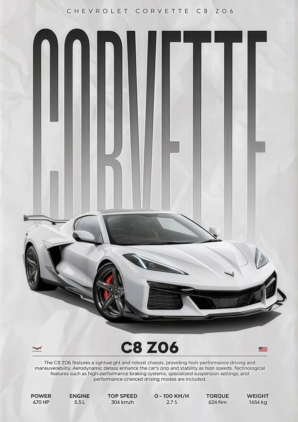 Poster Supercarros Modernos – Arte Automotiva