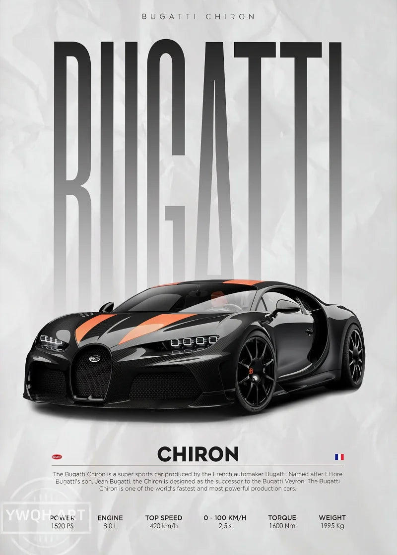 Poster Carros Icônicos – Arte Automotiva