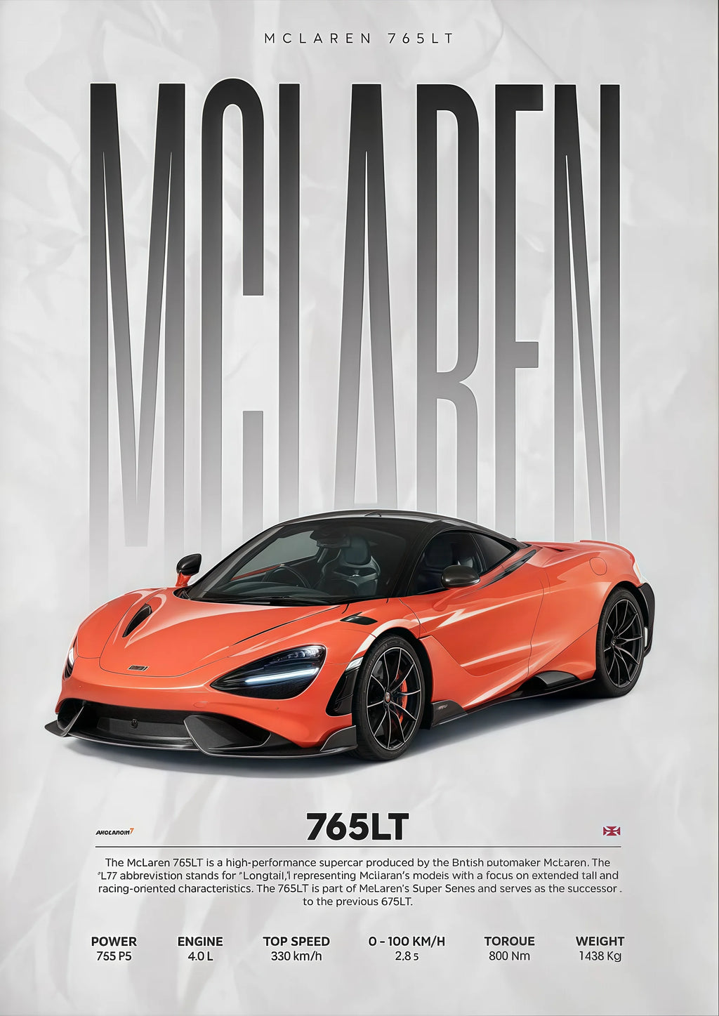 Poster Supercarros Modernos – Arte Automotiva